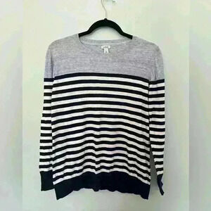 LL Bean Men’s Crew Neck 100% Cotton Sweater Size Large